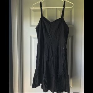 A black dress
